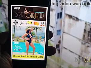 horny tourist meets bibi tsunami in para brazil 😈🇧🇷🔥💦