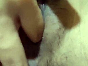 Indonesian beauty fingers swollen huge pussy lips in closeup pov play