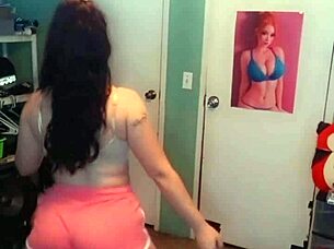 catherine grey shakes her big ass twerking wildly on snapchat 🍑🔥