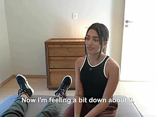 roommate relaxes me before sex 😈 tutorial pt 3