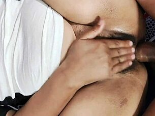 desi indian girl shahana takes boyfriend's hardcore anal doggystyle creampie