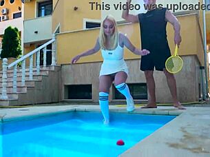 larissa leite's big tits take double anal gangbang