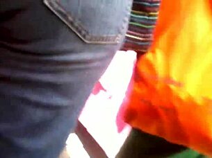 culona milf in tight jeans begs for rough pounding