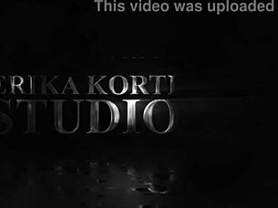 larissa leite's big tits take double anal gangbang