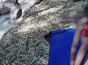 Bodybuilder couple hunts perfect forest spot for muscular domination sex part 2