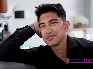 latina milf seduces with big tits dirty talk creampie