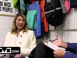 rich thief caught bent fucked by guard