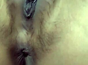 Indonesian beauty fingers swollen huge pussy lips in closeup pov play