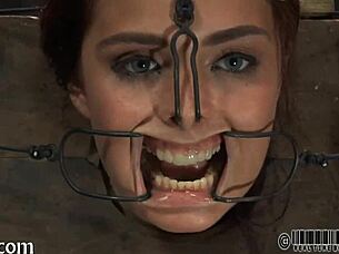 cute babe suffers intense harsh caning punishment