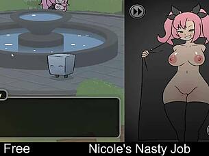 wanna play nicole's nasty erotic interactive game?