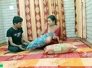 Naughty Indian group shares chubby wife creampie bang