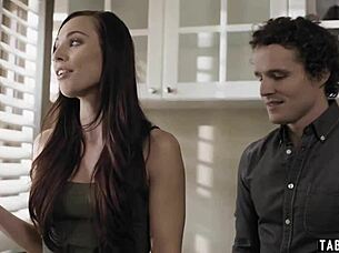 Closeted lesbian teen tricked into boyfriend's oral sex