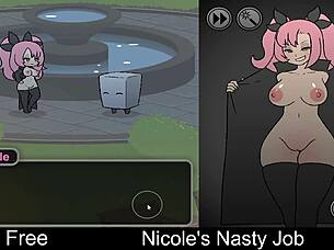 wanna play nicole's nasty erotic interactive game?