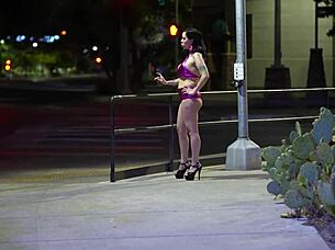 latina tattooed bimbo hooker takes raw anal no condom