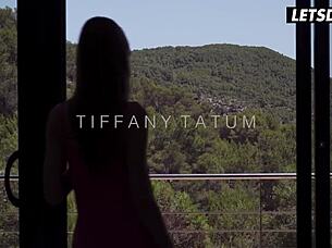 carolina abril and tiffany tatum naughty hungarian spanish blonde lesbians kiss muff dive passionately