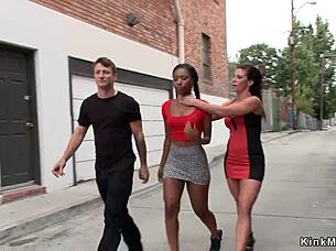 Ebony Slut Fucked Hard in Vintage Public Shop!