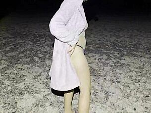 public forest pissing compilation road trip wet pussy pov