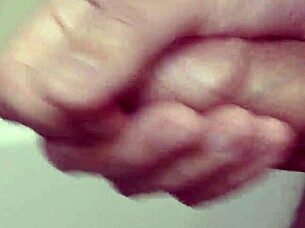 Intense Cock Cumshot Slow Motion Masturbation Closeup