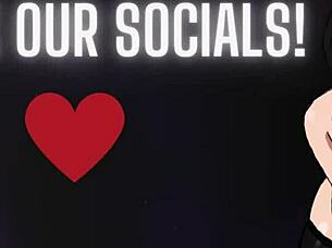 Ahegao goth slut deepthroats monster cock in sloppy pov blowjob frenzy