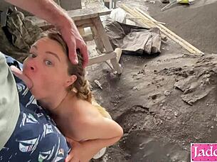 round ass babe bound and fucked outdoors 😩🔥