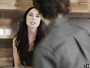 Closeted lesbian teen tricked into boyfriend's oral sex