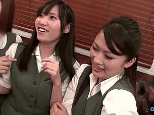 bitches undress tease cock to cumshot