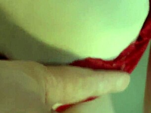 wife bathes in first golden shower nipples hardening horny