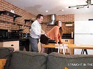 eden ivy nailed hard straight in tight ass pov rough