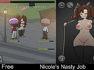 wanna play nicole's nasty erotic interactive game?