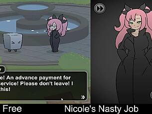 wanna play nicole's nasty erotic interactive game?