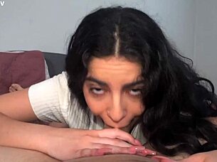 petite angel gostosa strips teases deepthroat rides big cock