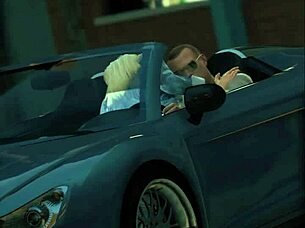 GTA 5 HOOKER CAUGHT FUCKING WHORE LADY IN CAR GAME