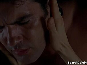 jennifer connelly's big tits steal the show in nude blue film!