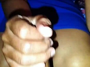 new secretary teases boss with close-up handjob blowjob massage