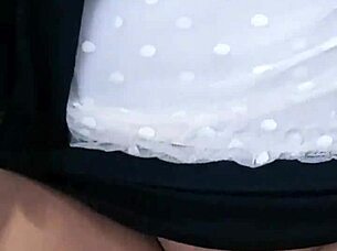 beruka horny latina parks toy-stuffed huge shaved pussy