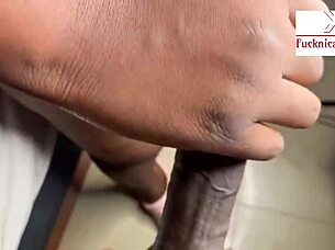 chubby ebony squirts wildly bbc hardcore ripping clothes creampie missionary screams