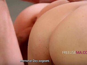 oh fuck freeuse stretches petite indian milf pussy for pageant!