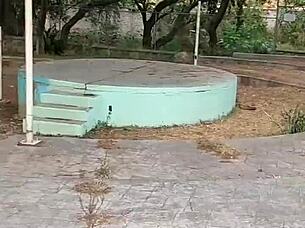 beruka horny latina parks toy-stuffed huge shaved pussy