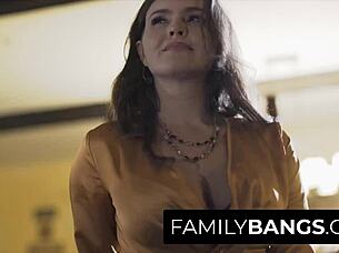 exotic milf krissy lynn bangs stepnephew in hot lingerie ⭐