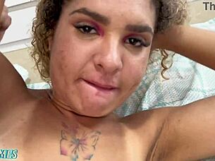 brazilian slut cheats cuckold anal with huge black cock while hubby works