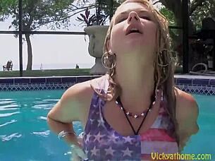 does vicky vette's stacked blonde tits crave that jizz explosion?