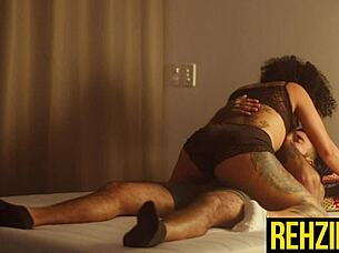 sneak into rehzinha's hotel for bbc anal relief 😈🍫🏨