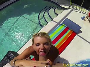 does vicky vette's stacked blonde tits crave that jizz explosion?