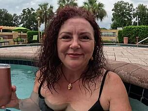 ali allure teases stepdad with sexy feet