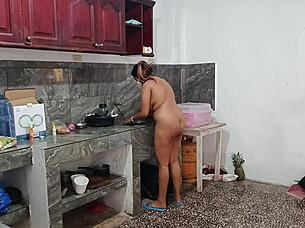 wow check out this huge ass worship from tall submissive latina