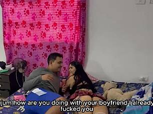 Colombian Girl Fucks Pervert To Date Boyfriend Freely