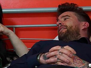 i'm overwhelmed by busty tattooed milf's raw passion with luke