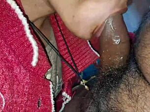 Malayali couple's passionate traditional nightwear home intimacy moments