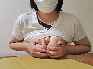 married milf bride masturbates wildly with huge dildo full vid