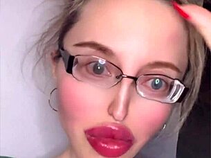 Part 1 russian accent storytelling session with glasses fetish huge details